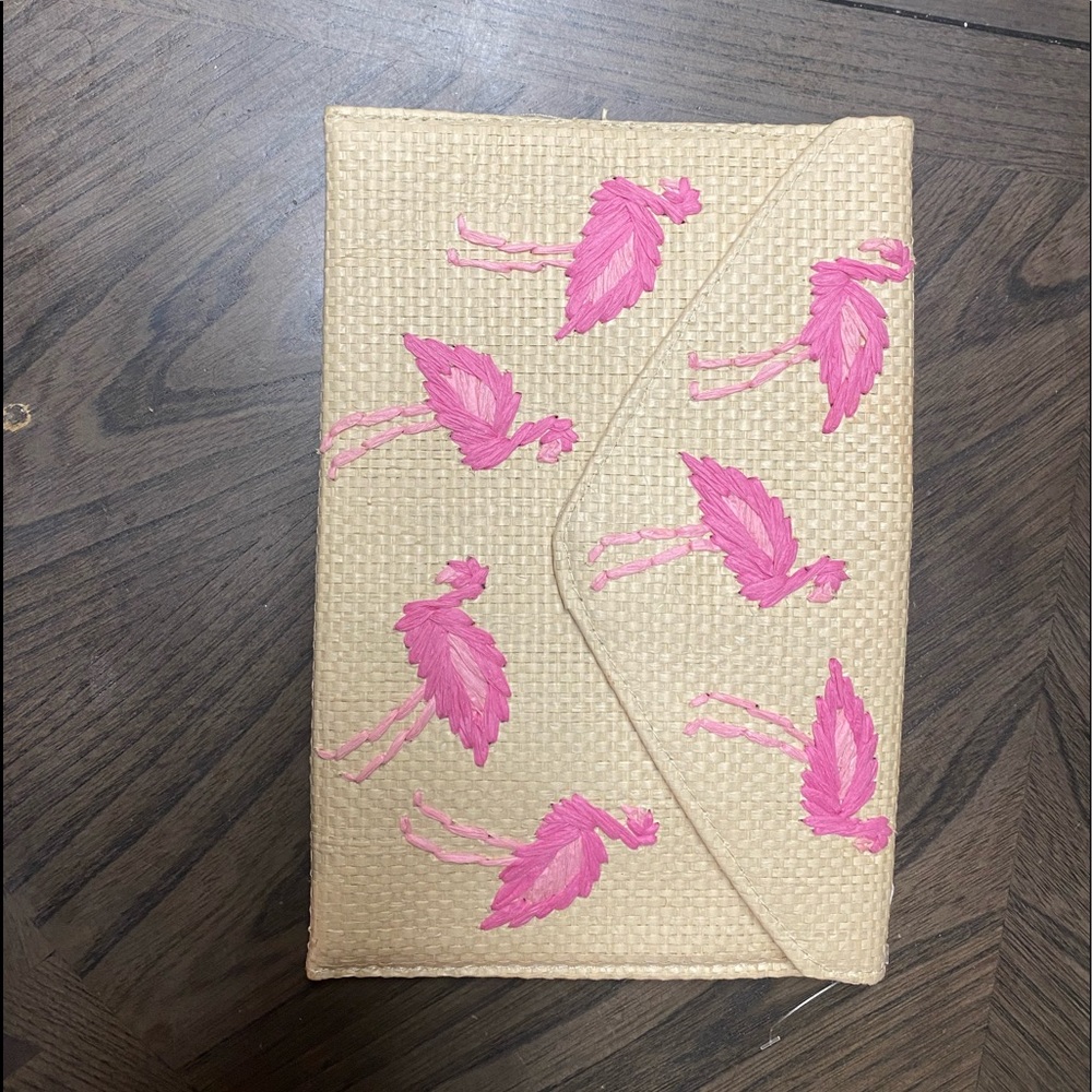 Pink Flamingo Clutch